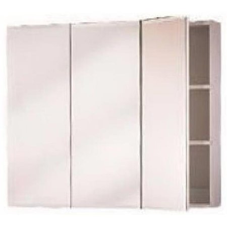 ZENITH PRODUCTS Zenith Products M24 24 x 26 in. Frameless Tri-view Medicine Cabinet 392032